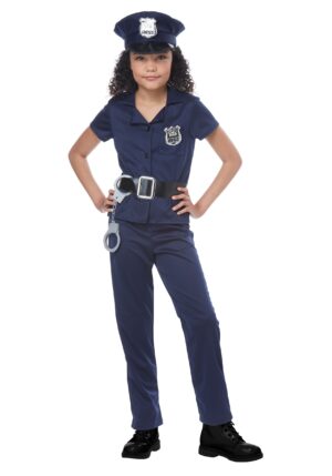 Cool Cop Costume for Girls | Kid's Police Costumes
