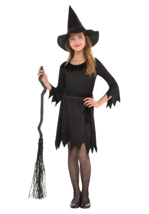 Lil Witch Classic Girl's Costume | Girl's Witch Costumes