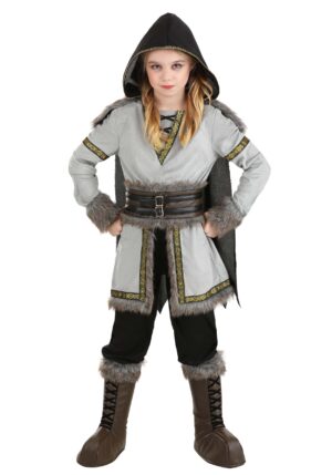 Premium Viking Girl's Costume