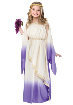 Purple Goddess Girl's Costume | Historical Costumes