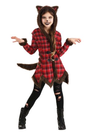 Werewolf Coat Girl's Costume