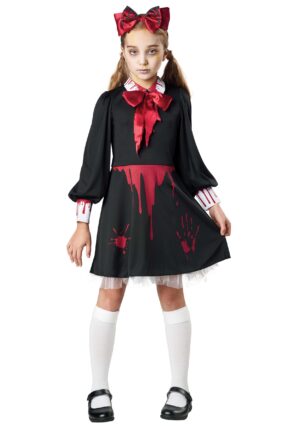 Zombie Victorian Babydoll Girl's Costume | Zombie Costumes