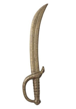 Golden Pirate Cutlass Costume Accessory