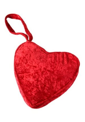 Red Heart Costume Plush Purse | Valentine's Day Accessories