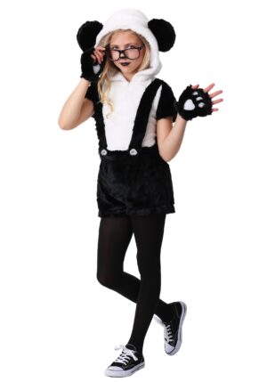 Hip Panda Girl's Costume | Kid's Panda Costumes
