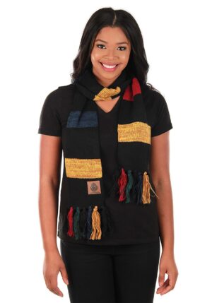 Hogwarts Heathered Knit Scarf | Adult Accessories