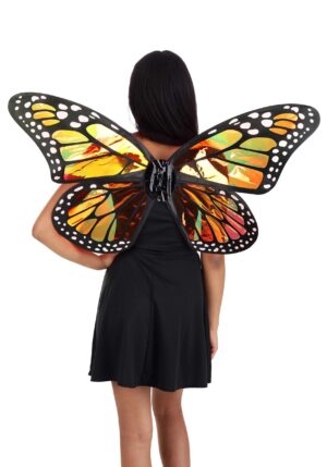 Adult Holographic Monarch Butterfly Costume Wings | Butterfly Accessories