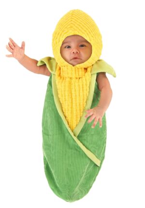 Infant Aww Shucks Corn on the Cob Costume Bunting | Food Costumes
