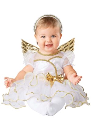 Girl's Infant Golden Angel Costume | Christmas Infant Costumes