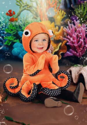 Ocean Octopus Infant Costume | Infant Sea Creatures Costumes