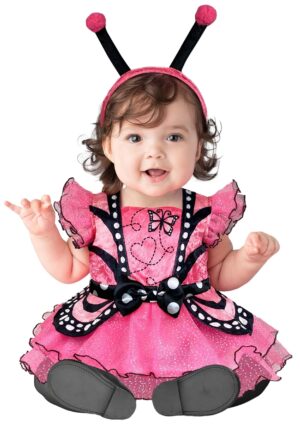 Infant Pink Butterfly Tutu Costume