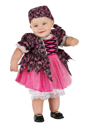Precious Pink Pirate Girl's Infant Costume | Pirate Costumes