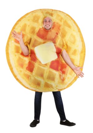Inflatable Eggo Waffle Adult Costume | Inflatable Food Costumes