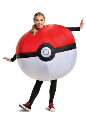 Adult Inflatable PokÃ©mon PokÃ© Ball Costume | PokÃ©mon Costumes