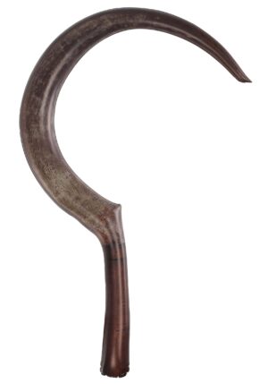 Inflatable Sickle Accessory Prop | Costume Toy Weapons