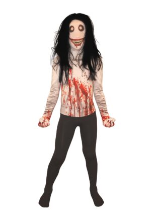 Creepy Killer Morphsuit Kid's Costume | Scary Kid's Costumes