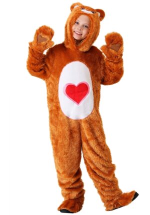 Kid's Care Bears Classic Tenderheart Bear Costume | Kid's Costumes