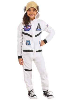 Kid's Cozy Astronaut Jumpsuit Costume | Astronaut Costumes & Accessories