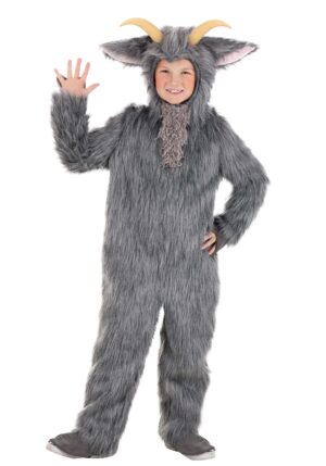 Child Deluxe Goat Costume | Kid's Animal Halloween Costumes