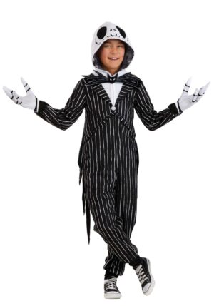 Disney Jack Skellington Kid's Onesie Costume | Disney Costumes