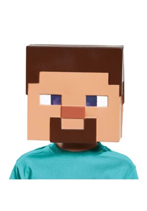 Minecraft Steve Vacuform Mask for Kids | Minecraft Accessories