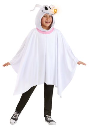 Child Nightmare Before Christmas Zero Costume Poncho | Disney Costumes