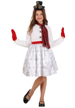 Snowgirl Costume for Girls