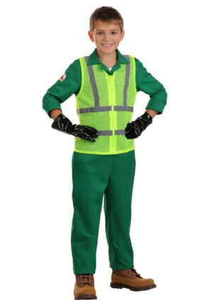 Trash Collector Kid's Costume | Uniform Costumes