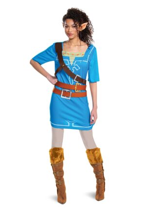 Classic Breath of the Wild Link Costume for Adults | Video Game Costumes