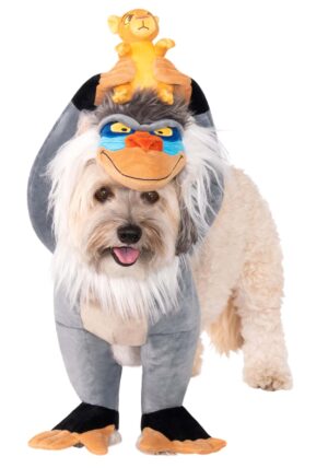 Rafiki and Simba from The Lion King Dog Costume | Pet Costumes