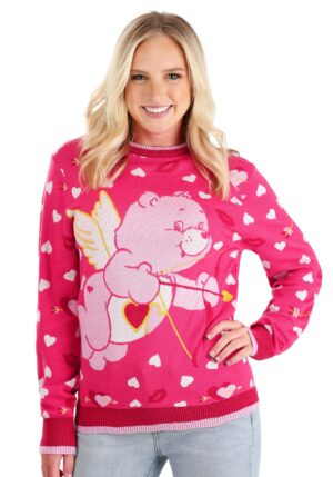 Love A Lot Bear Adult Valentine's Sweater | Sweaters