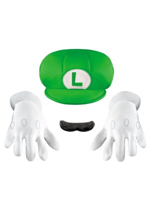 Kid's Luigi Costume Accessory Kit | Super Mario Bros. Accessories