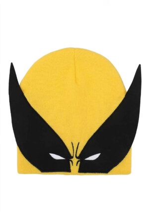 Adult Marvel Wolverine Bigface 3D Cuffless Beanie | Marvel Accessories