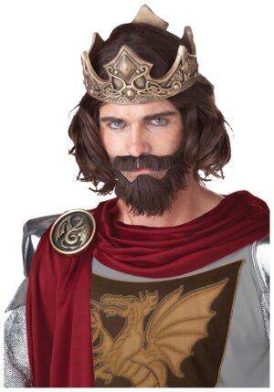 Men's Medieval King Wig