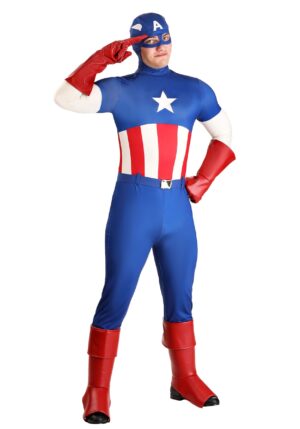 Adult Premium Marvel Captain America Costume | Marvel Costumes