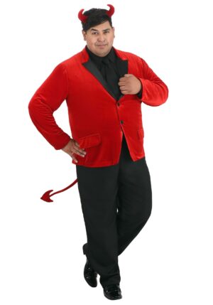Men's Dashing Devil Plus Size Costume | Devil Costumes