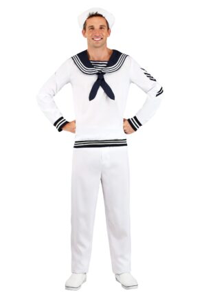 Deckhand Sailor Costume for Men | Men's Military Costumes