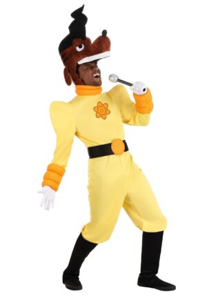 Adult Deluxe Disney Goofy Movie Powerline Costume for Men