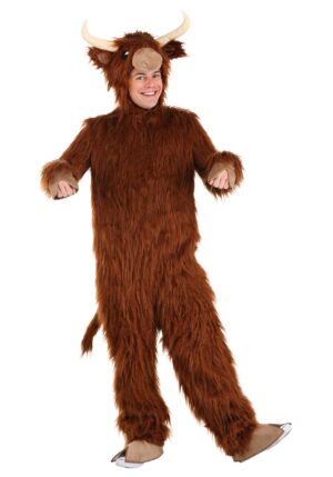 Highland Cow Costume for Men | Men's Animal Costumes