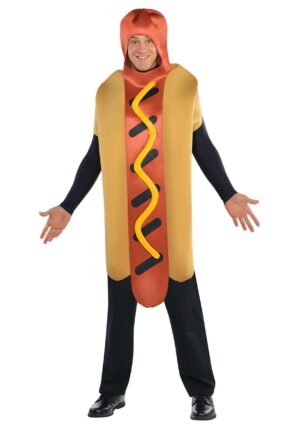 Hot Diggety Dog Costume for Men | Food Costumes