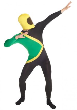 Jamaican Bobsled Team Morphsuit Men's Costume | Sports Costumes