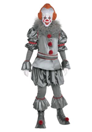 Pennywise Classic Costume for Men | Horror Movie Costumes