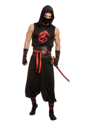 Men's Plus Size Ninja Costume | Ninja Costumes