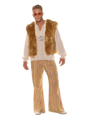 Plus Size Sunny Hippie Men's Costume