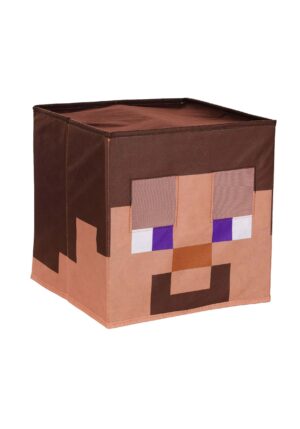 Adult Steve Block Head - Minecraft Costume Accessories