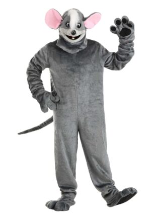 Adult Mouse Mouth Mover Mascot Costume