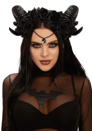 Ram's Horn Mythical Headband | Women's Costume Accessories