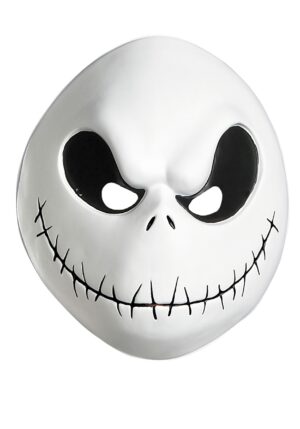 Nightmare Before Christmas Jack Skellington Vacuform Mask Adult