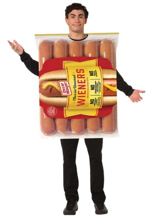 Adult Oscar Mayer Hot Dog Package Costume | Food Costumes
