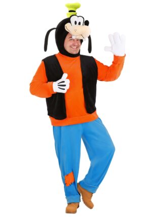 Deluxe Plus Size Men's Goofy Costume